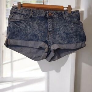 Divided By H&M Stonewashed Blue Jean Denim Shorts Size 10